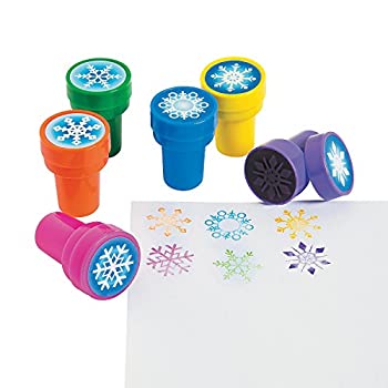 【中古】【輸入品・未使用】SNOWFLAKE Stampers - 24 pc - Christmas holiday craft scrapbooking by Fun Express 8,672円