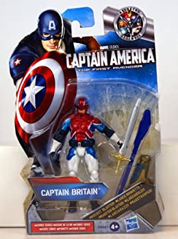 【中古】【輸入品・未使用】キャプテン・アメリカ ムービー/3.75インチ アクションフィギュア/06 コミックシリーズ/キャプテン・ブリテン
