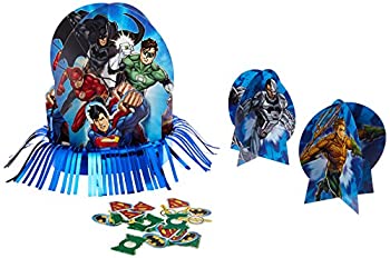 【中古】【39shop】【輸入品・未使用】Adventure★Filled Justice League Birthday Party Assorted Table Decorating Kit(新古品)|アトリエ絵利奈