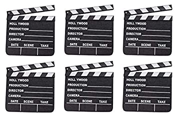 【中古】【39shop】【輸入品・未使用】Rhode★Island Novelty 7インチ x 8インチ ハリウッド映画クラップボード 1回の注文につき6個(新古品)|アトリエ絵利奈