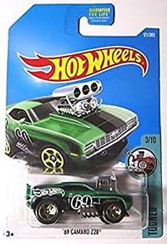 【中古】【39shop】【輸入品・未使用】Hot★Wheels 2017 Tooned '69 カマロ Z28 171/365 グリーン（新古品）｜アトリエ絵利奈