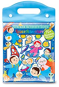【中古】【39shop】【輸入品・未使用】The★Piggy Story 「Out of This World」子供用ポータブルアート&クラフト用品 Sticker Tote マルチカラー 3521(新古品)|アトリエ絵利奈