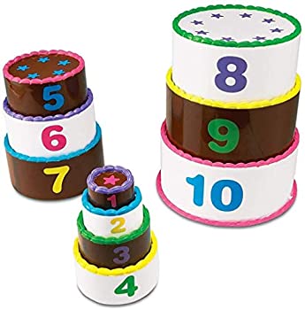 【中古】【輸入品・未使用】Learning Resources Smart Snacks Stack and Count Layer Cake