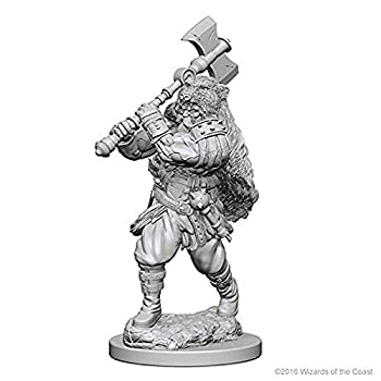 【中古】【輸入品・未使用】ダンジョンズ&ドラゴンズ Nozurs Marvelous Miniatures 未塗装ミニチュア模型 人間 男性 バーバリアン