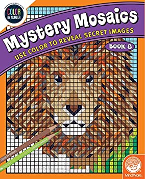 【中古】【39shop】【輸入品・未使用】Colour★By Number Mystery Mosaics: Book 8（新古品）｜アトリエ絵利奈