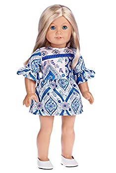 【中古】【輸入品・未使用】- パーティードレス - 青い人形ドレス - 人形用の服は18インチのアメリカンガールドールにフィット(人形は含まれません)(靴は含まれません)。