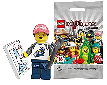 【中古】【輸入品・未使用】レゴ（LEGO）ミニフィギュア シリーズ20 宇宙男子│Space Fan 【71027-6】