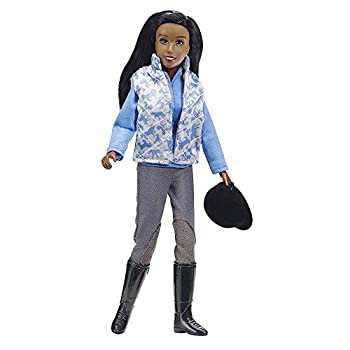 【中古】【インポート品・未当て嵌める】Breyer Makayla 8in 学院馬のり