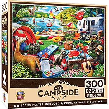 【中古】【39shop】【輸入品・未使用】MasterPieces★Campside Little Rascals 300ピース Ezgrip ジグソーパズル(新古品)|アトリエ絵利奈