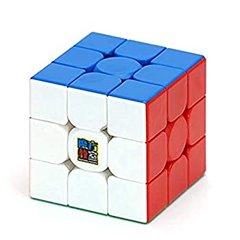 【中古】【輸入品・未使用】CuberSpeed Moyu Meilong 3x3 M 磁気 ステッカーレス スピードキューブ MFJS MEILONG 3x3x3 M キュービング教室 Meilong 3x3 M スピードキューブ|アトリエ絵利奈