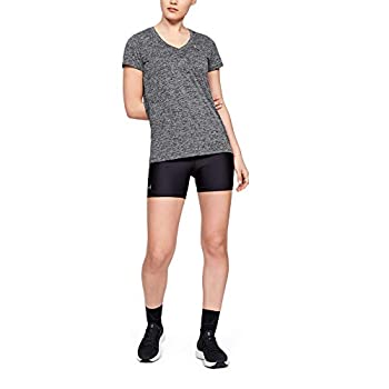 【中古】【輸入品・未使用】[アンダーアーマー] テック ショートスリーブ V ネック ツイスト(トレーニング/Tシャツ) 1258568 レディース BLK/MSV 日本 SM (日本サイズS相当) 9,344円