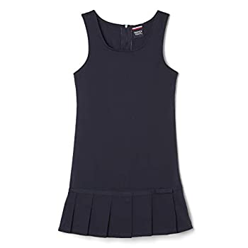【中古】【39shop】【輸入品・未使用】French★Toast 女児用プリーツ裾リボン付きジャンパースカート US サイズ: 7 カラー: ブルー(新古品)|アトリエ絵利奈