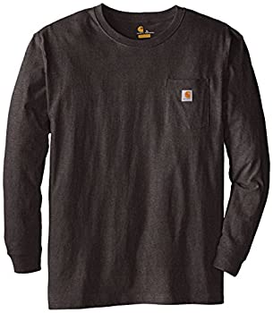 【中古】【39shop】【輸入品・未使用】カーハート★メンズ ビッグ & トール 作業着 ポケット LS ジャージ K126 US サイズ: 4X-Large カラー: ブラック（新古品）｜アトリエ絵利奈 12,324円