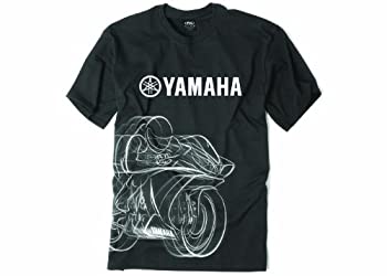 【中古】【輸入品・未使用】Factory Effex 16-88280 YAMAHA R1 Tシャツ(ブラック、M)