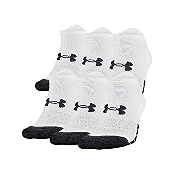 【中古】【39shop】【輸入品・未使用】Under★Armour (アンダーアーマー) 大人用 パフォーマンス テック クルーソックス 6足組 Shoe Size: 4-10 ホワイト（新古品）｜アトリエ絵利奈