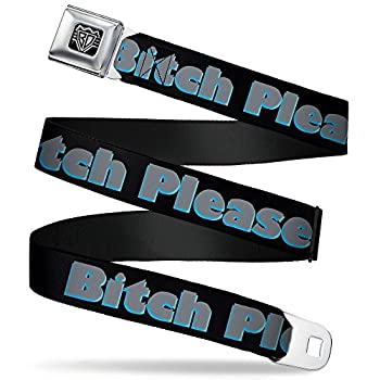 【中古】【輸入品・未使用】Buckle Down シートベルトベルト Bitch Please Quote Regular US サイズ: 24-38 Inches