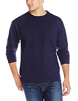 【中古】【輸入品・未使用】Jerzees Men's Long-Sleeve T-Shirt Navy 2X