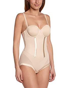 【中古】【輸入品・未使用】Flexees 1256M Easy - Up Strapless Body Briefer Size 36B, Latte Lift Skintone