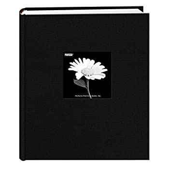 【中古】【39shop】【輸入品・未使用】(DEEP★BLACK) - Pioneer 200 Pocket Fabric Frame Cover 13cm by 18cm Photo Album Deep Black(新古品)|アトリエ絵利奈