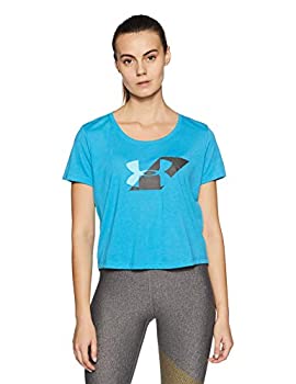 【中古】【39shop】【輸入品・未使用】Under★Armour レディース ランニンググラフィック ボクシーTシャツ X-Large ブルー(新古品)|アトリエ絵利奈