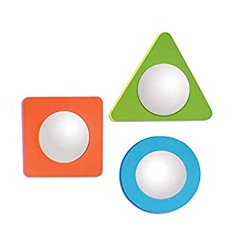 【中古】【インポート品・未当て嵌める】Edushape 3 Piece Magic Mirror Shapes Water Play Set