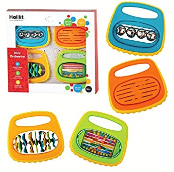 【中古】【輸入品・未使用】Halilit - HA 6600 - Mini Orchestre - 4 Hochets