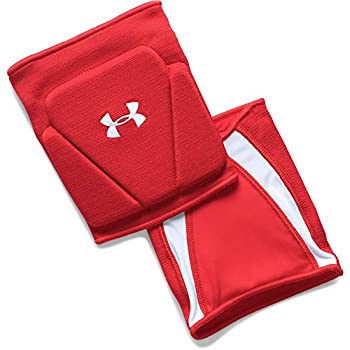 【中古】【輸入品・未使用】Under Armour 大人用 Strive 2.0 バレーボール 膝パッド レッド (600)/ホワイト S