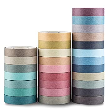 【中古】【39shop】【輸入品・未使用】Yubbaex★ナチュラルカラー和紙マスキングテープセット 28巻 装飾テープ DIY工芸 バレットジャーナル プランナー スクラップブック ラッピング用（新古品）｜アトリエ絵利奈 9,344円