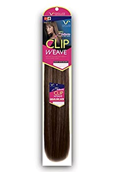 【中古】【輸入品・未使用】CLIPW14-V (Vivica A. Fox) - Futura Fiber Clip-in Extension in 2 DARKEST BROWN by Vivica A. Fox