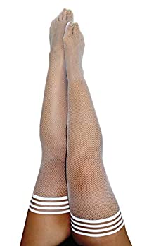 【中古】【輸入品・未使用】Kix'ies Sammy Fishnet Thigh High White C 12,166円
