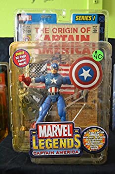 【中古】【39shop】【輸入品・未使用】マーベル★レジェンド Marvel Legends 6インチ #01 キャプテン アメリカ [おもちゃ＆ホビー]（新古品）｜アトリエ絵利奈