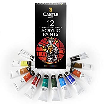 【中古】【39shop】【輸入品・未使用】Castle★Art Supplies 3235766 Acrylic Paints 12 ml Pack of 12 by Castle Art Supplies（新古品）｜アトリエ絵利奈