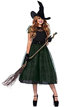 【中古】【輸入品・未使用】LEG AVENUE(レッグアベニュー)? Darling Spellcaster ドレス ベルト 帽子セット S ブラック 85529