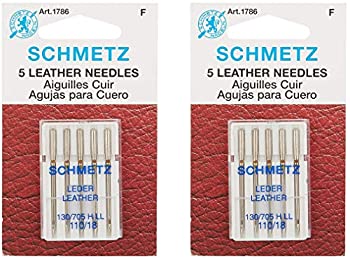 【中古】【輸入品・未使用】Euro-Notions schmetz革機械の針のサイズ110分の18 2パック