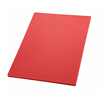 【中古】【インポート品・未当て嵌める】Winco CBRD-1520 Grooved Cutting Board 15-Inch by 20-Inch by 1/2-Inch Red by Winco まな板・カッティングボード-調理器具・製菓器具