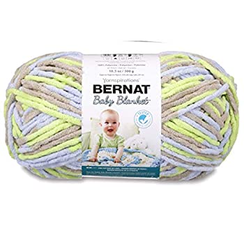 【中古】【輸入品・未使用】Bernat Baby Blanket Yarn 10.5 Ounce Little Boy Dove by Bernat