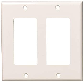 【中古】【輸入品・未使用】Leviton 2-gang標準サイズナイロンWallplate、2-decora 25 Pack ホワイト 80409-NW 25 9,344円
