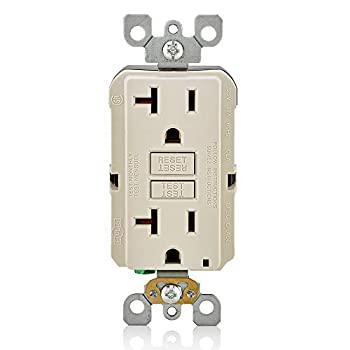 【中古】【39shop】【輸入品・未使用】Leviton★self-test SmartLockPROスリム漏電遮断器non-tamper-resistantコンセントでLEDインジケータ 20 Amp GFNT2-T 1(新古品)|アトリエ絵利奈