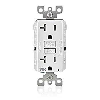 【中古】【39shop】【輸入品・未使用】Leviton★self-test SmartLockPROスリム漏電遮断器耐候性と不正防止コンセントでLEDインジケータ 20 Amp GFWT2-W 1(新古品)|アトリエ絵利奈