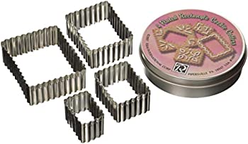 【中古】【輸入品・未使用】R & M Rectangular 4 Piece Cookie/Biscuit Cutter Set by R&M