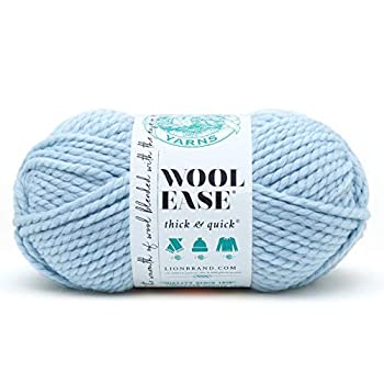 【中古】【輸入品・未使用】Lion Brand Yarn 640-105L Wool-Ease Thick and Quick Yarn Glacier by Lion Brand Yarn