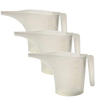 【中古】【インポート品・未当て嵌める】(1 2 cups) - Norpro 3038 2 Cup Measuring Funnel Pitcher White