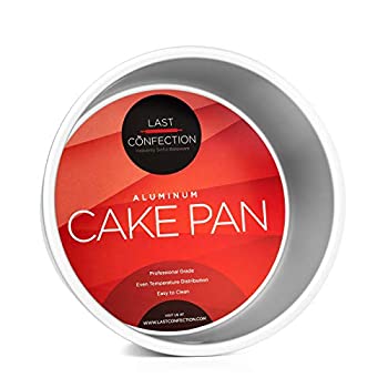 【中古】【輸入品・未使用】Last Confection 7インチ x 4インチ 深さのある円形アルミケーキパン - プロフェッショナルベーキングウェア