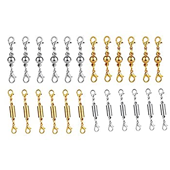 【中古】【輸入品・未使用】Dsmile 円柱両側磁気ロブスタークラスプ ジュエリーネックレスブレスレット用 DH5130