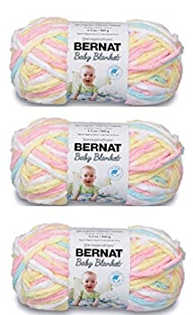 【中古】【輸入品・未使用】Bulk Buy: Bernat Baby Blanket Yarn (3-Pack) Pitter Patter 161103-03616 by Bernat Bulk Buy
