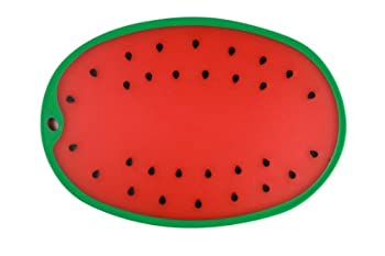 【中古】【39shop】【輸入品・未使用】Dexas★Watermelon Cutting/Serving Board Watermelon Shape by Dexas（新古品）｜アトリエ絵利奈
