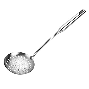 【中古】【輸入品・未使用】(Slotted Spoon) - Betan Skimmer Slotted Spoon Heavy Duty 304 Stainless Steel Slotted Spoon with Vacuum Ergonomic Handle Comfortable Gri 9,225円