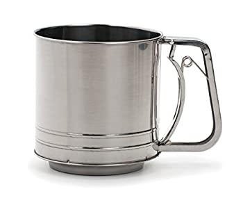 【中古】【輸入品・未使用】RSVP International Endurance (SIFT-5TM) ステンレススチール トリプルメッシュ 小麦粉ふるい、 5カップ | 小麦粉をふるい＆乾燥材料 ベーキン