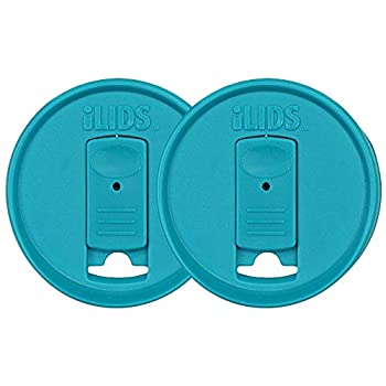 【中古】【輸入品・未使用】iLIDS メイソンジャー ドリンクリッド Regular Mouth ブルー DL R BLU2