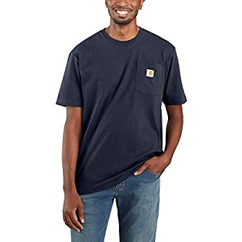 【中古】【輸入品・未使用】Carhartt (カーハート) メンズ K87 ワークウェア ポケット付き半袖Tシャツ (レギュラーおよびビッグ&トールサイズ) US サイズ: 3X-Large カラー:画像
